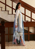 Hussain Rehar Raw Silk Embroidered 3 Piece STITCHED Dress - J081