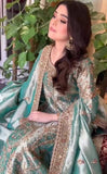 Haris Shakeel Luxury Myssory Embroidered Unstitched 3 Piece