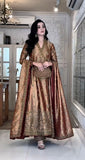 Haris shakeel angrkha style  Mesori fabric