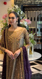 Haris Shakeel - Handmade Dubble Zari Fabric