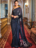 Maria.b chiffon saree